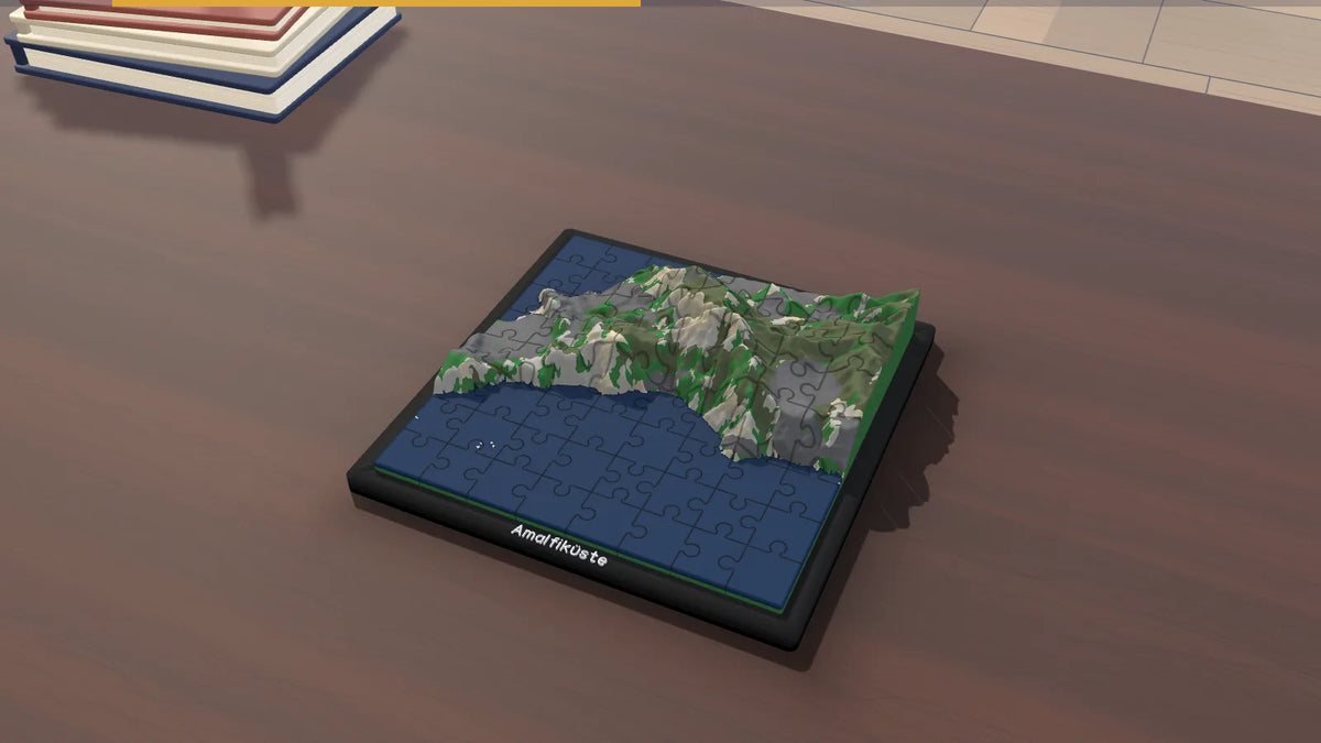 3D-Panoramapuzzle Amalfiküste