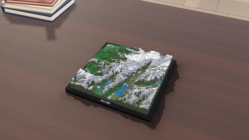 3D-Panoramapuzzle Aoraki / Mount Cook