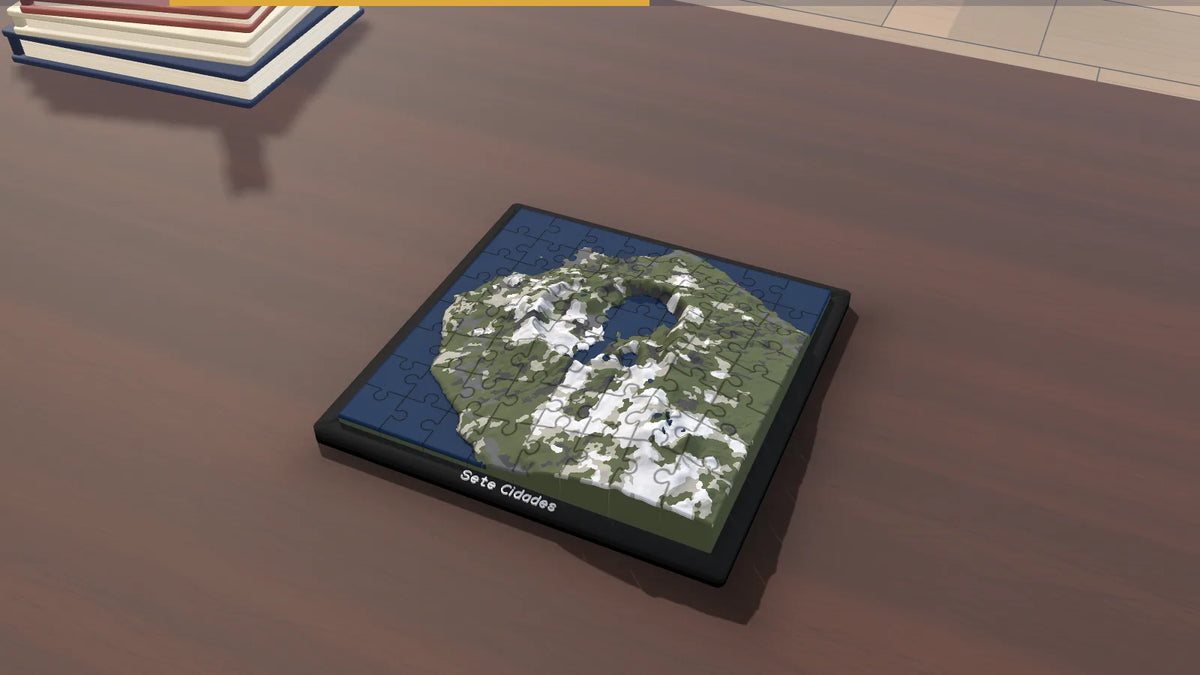 3D-Panoramapuzzle Sete Cidades