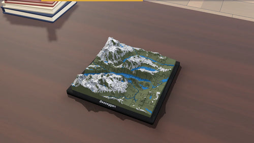 3D-Panoramapuzzle Besseggen