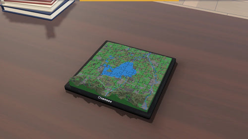 3D-Panoramapuzzle Chiemsee