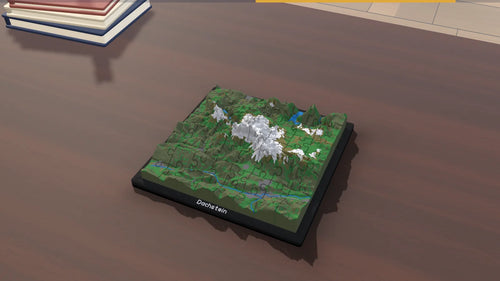 3D-Panoramapuzzle Dachstein & Hallstatt