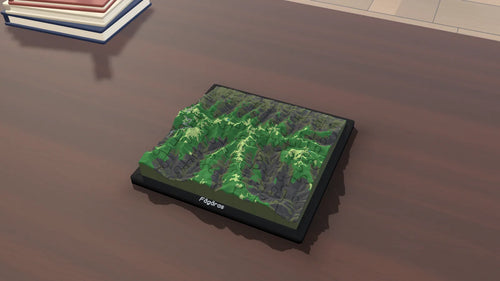 3D-Panoramapuzzle Făgăraș-Gebirge