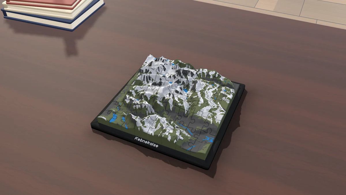 3D-Panoramapuzzle Kebnekaise