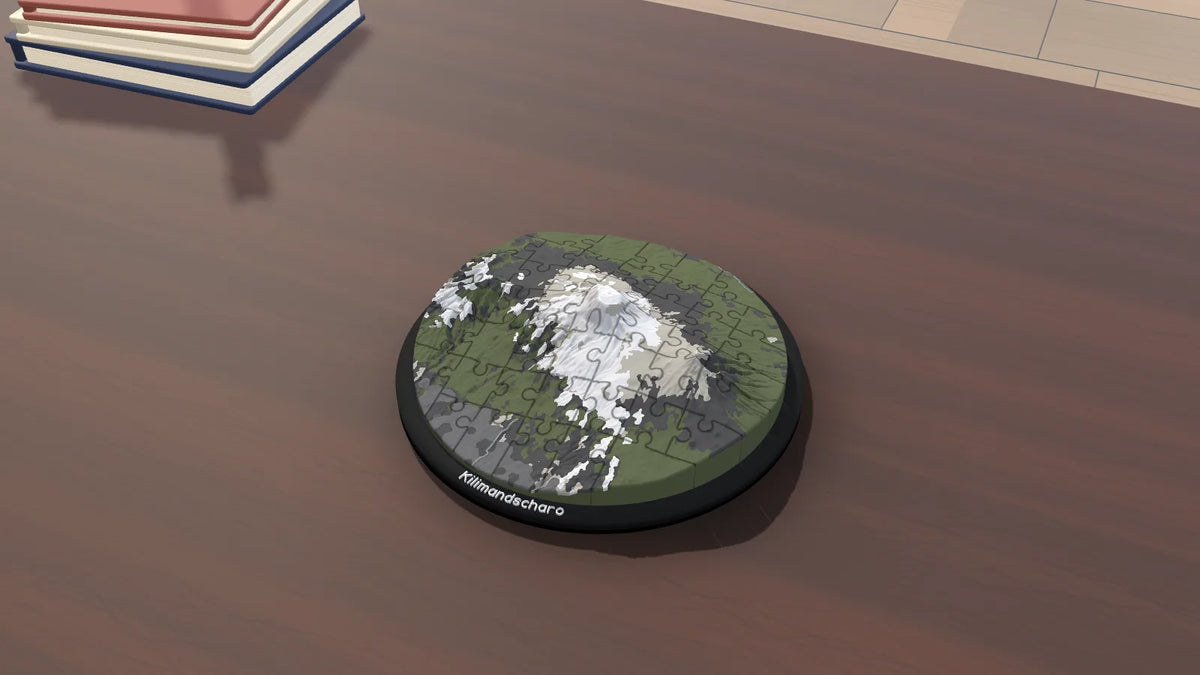 3D-Panoramapuzzle Kilimandscharo
