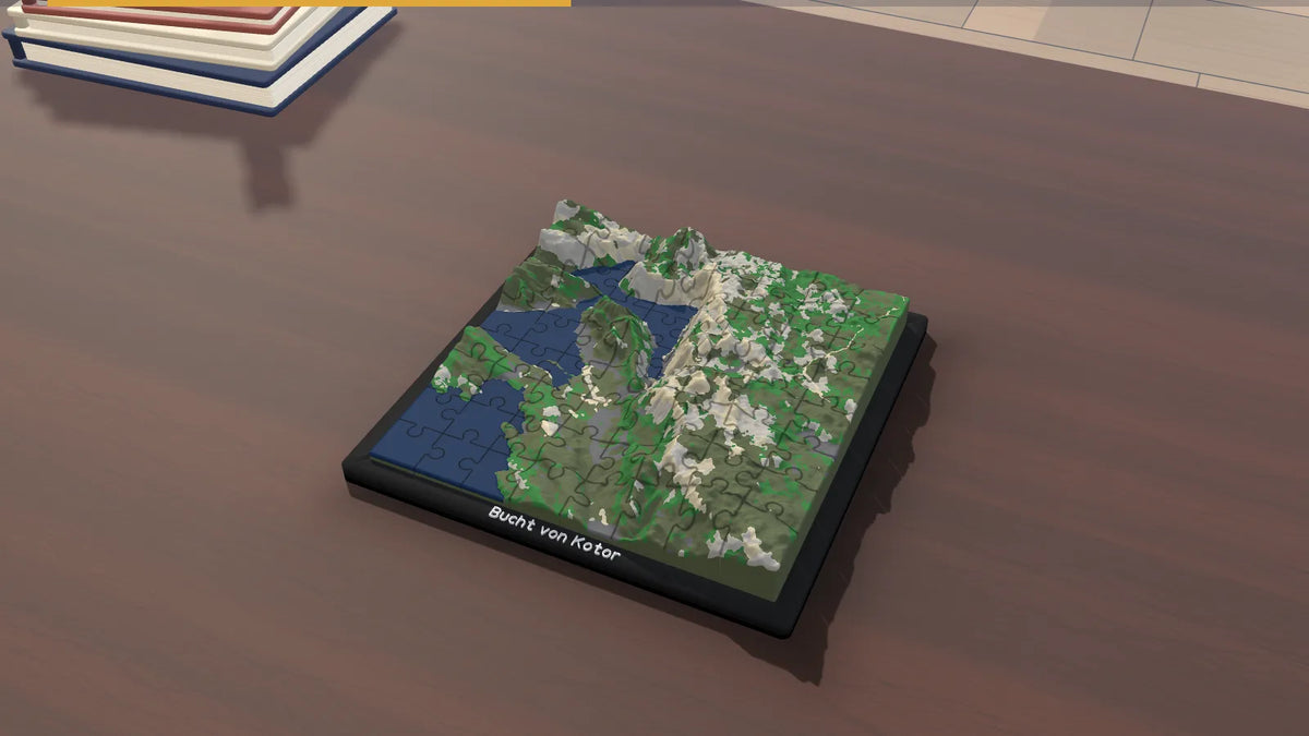 3D-Panoramapuzzle Bucht von Kotor