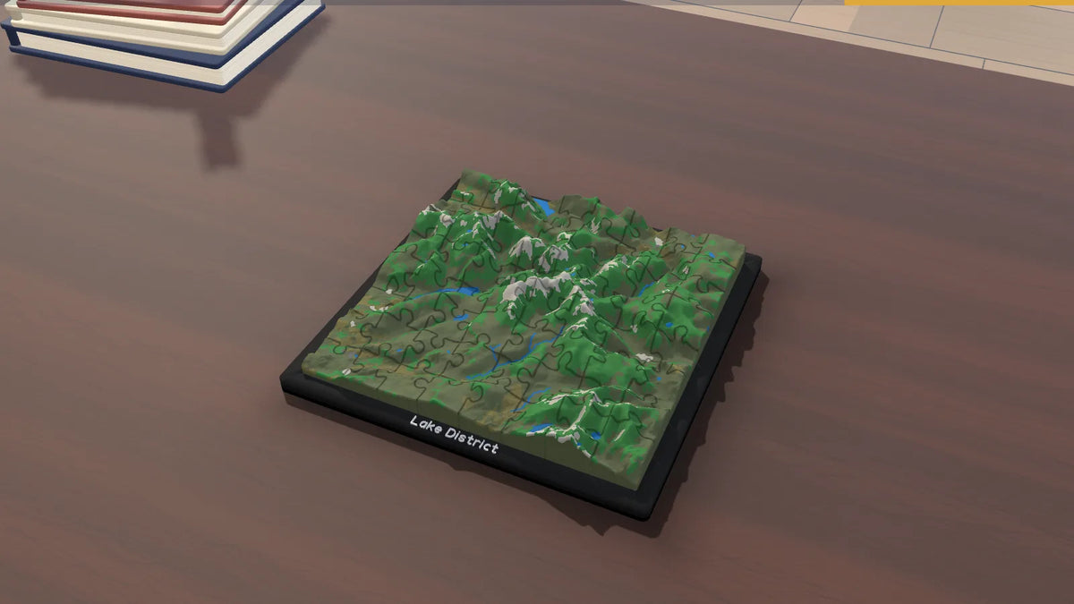 3D-Panoramapuzzle Scafell Pike