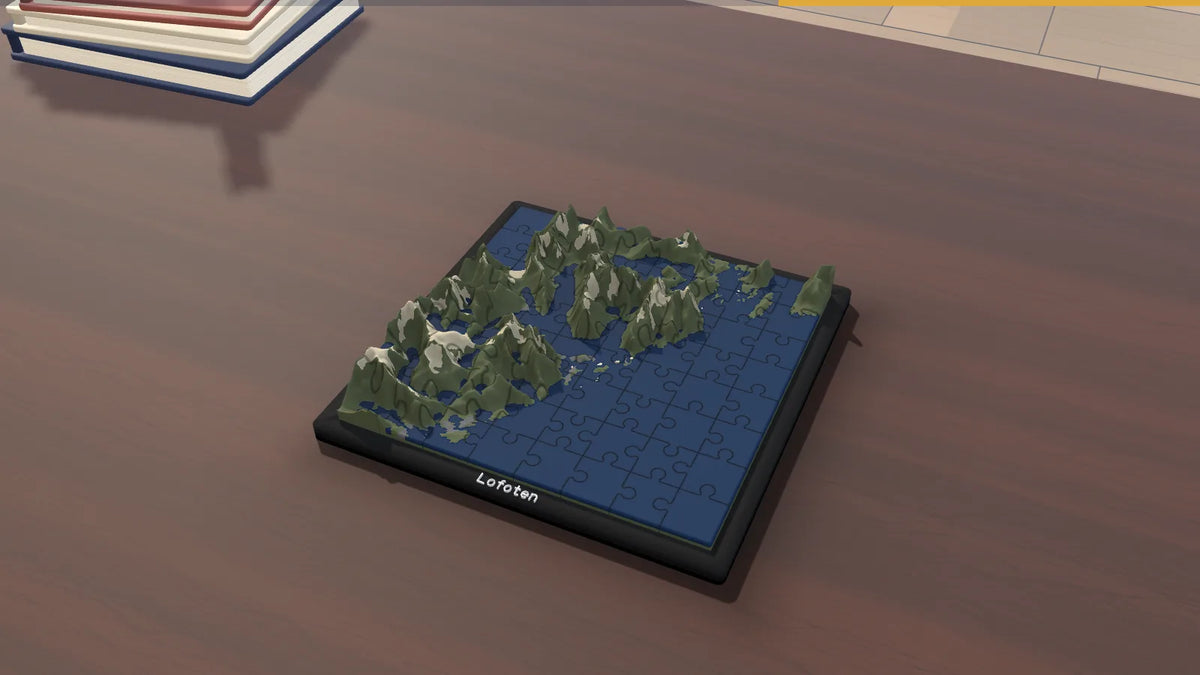 3D-Panoramapuzzle Lofoten