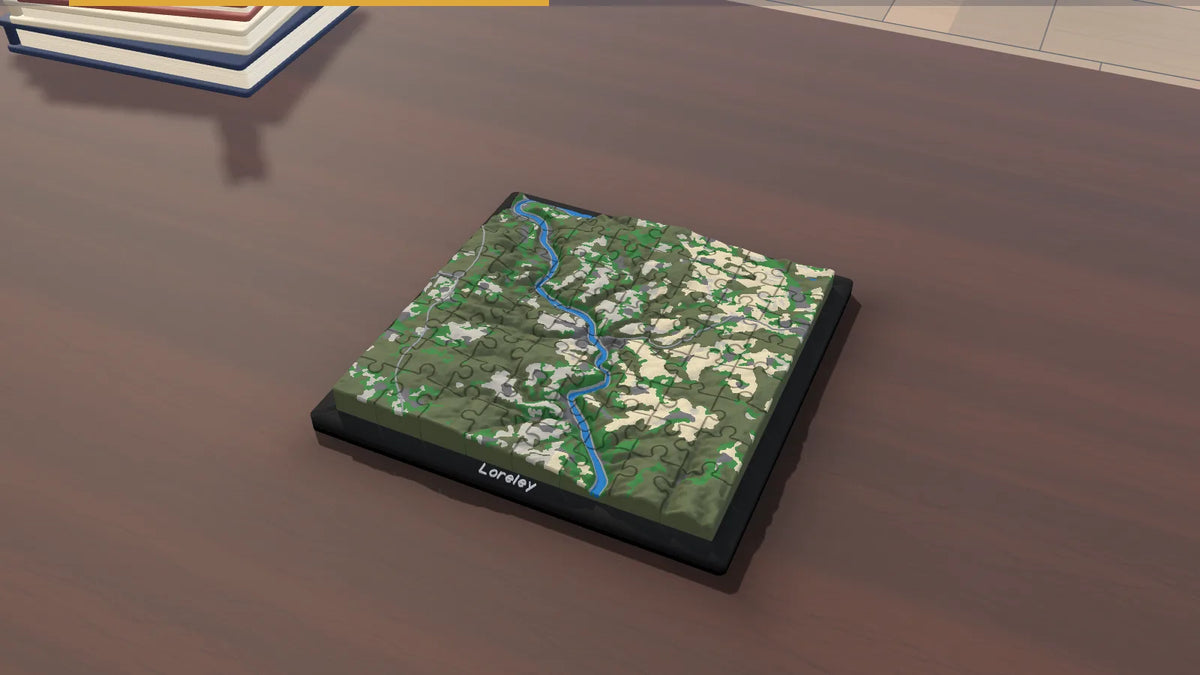 3D-Panoramapuzzle Loreley