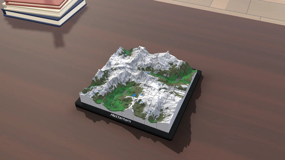 3D-Panoramapuzzle Matterhorn