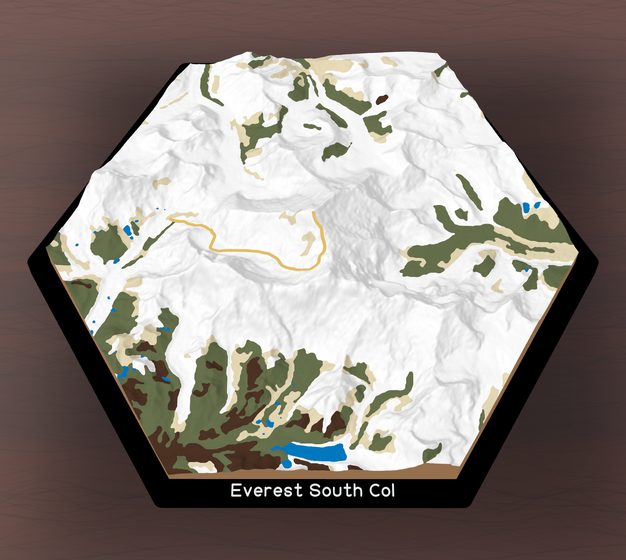 3D-Panoramapuzzle - Mount Everest Khumbu