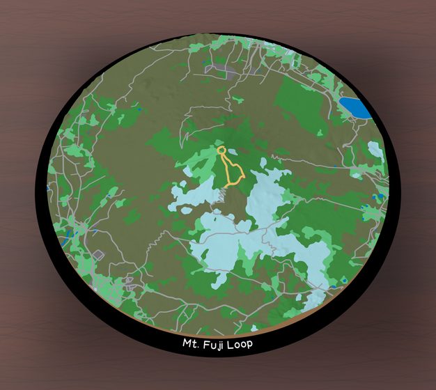 3D-Panoramapuzzle - Fuji-san, Honshū