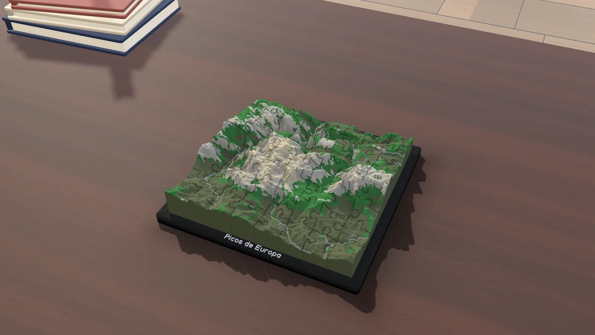 3D-Panoramapuzzle Picos de Europa