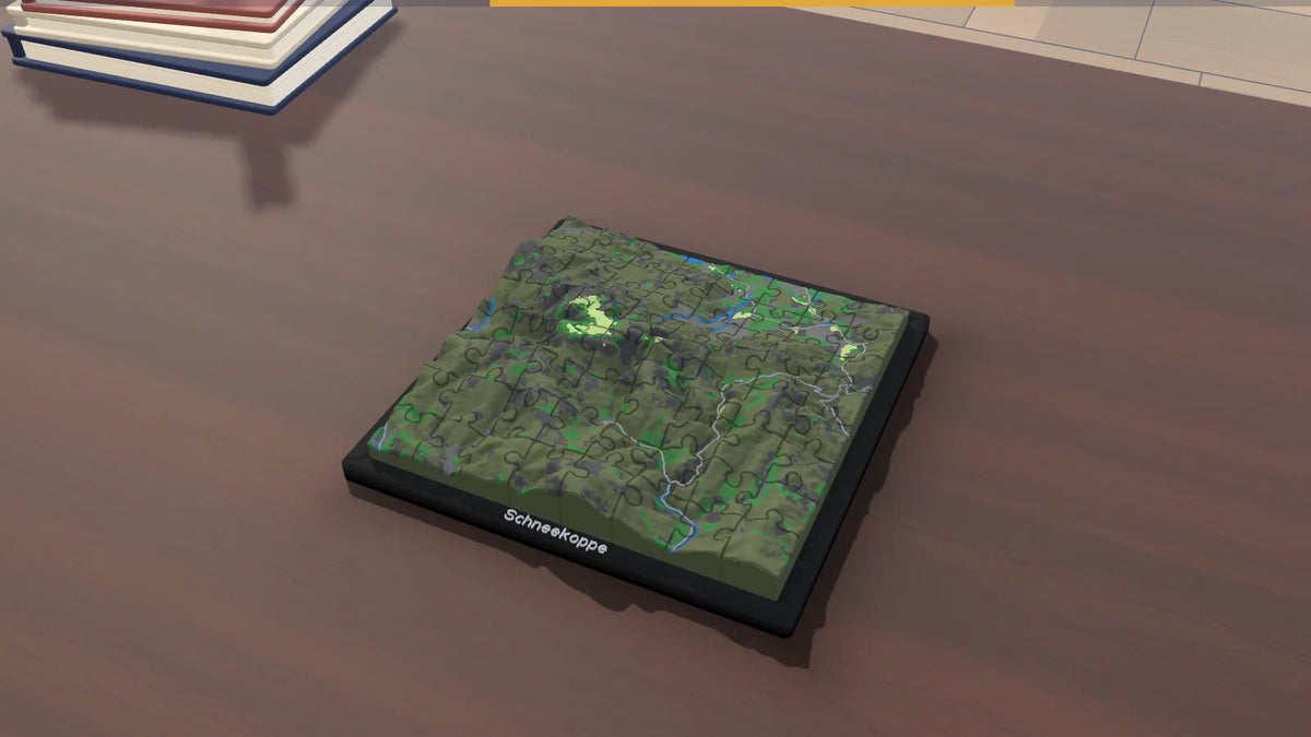 3D-Panoramapuzzle Schneekoppe