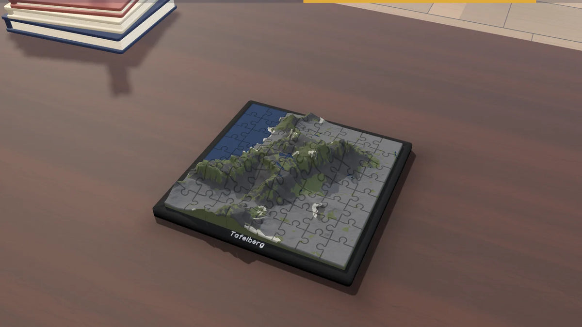 3D-Panoramapuzzle Tafelberg