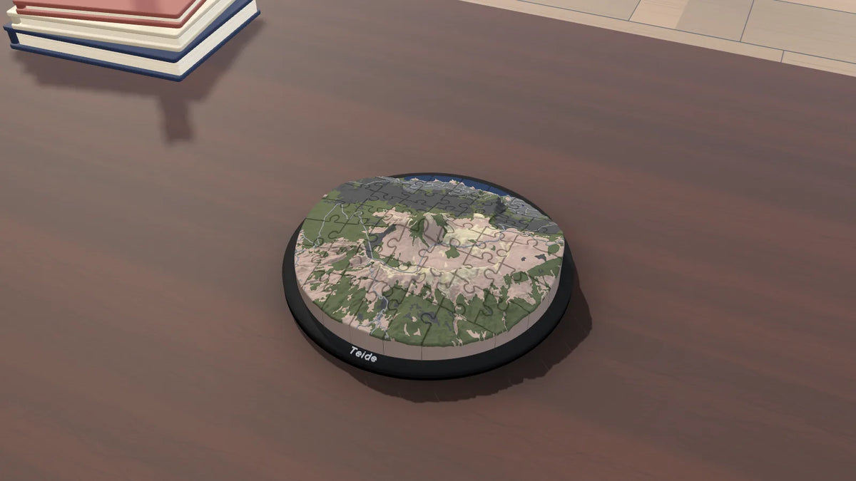 3D-Panoramapuzzle Teide