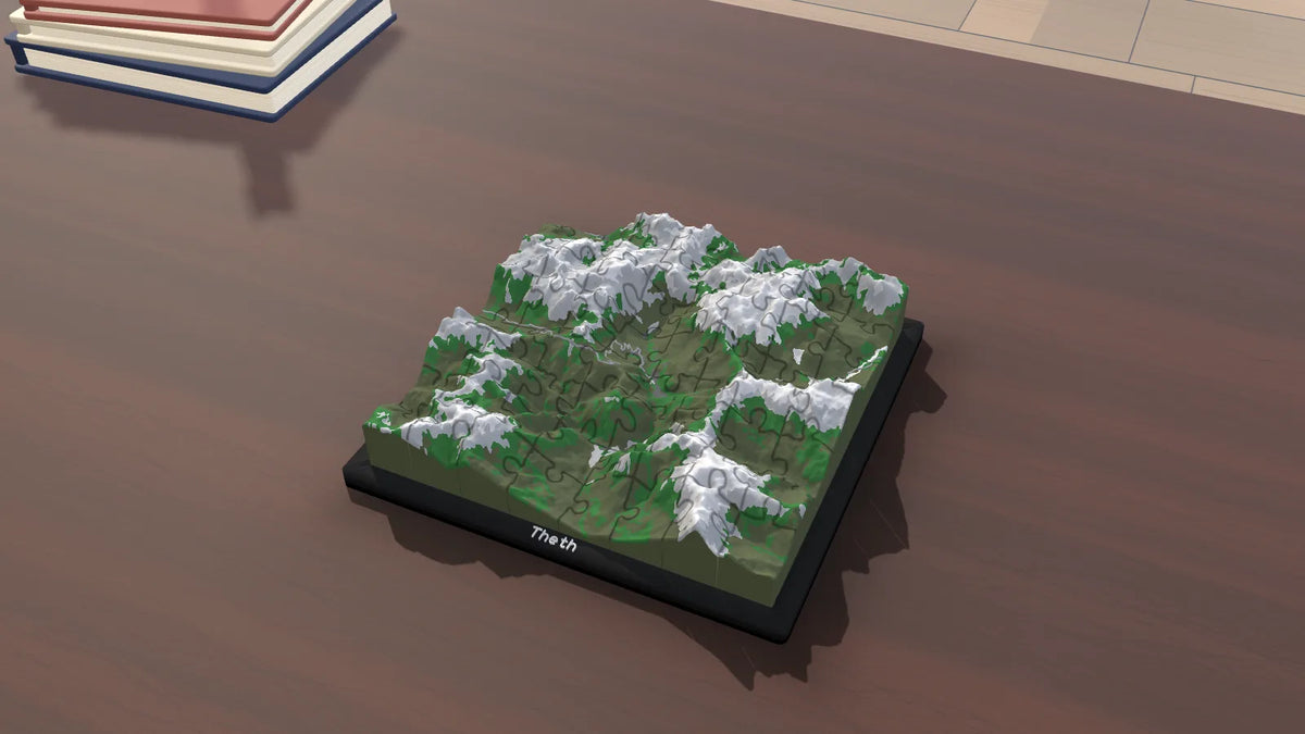 3D-Panoramapuzzle Theth