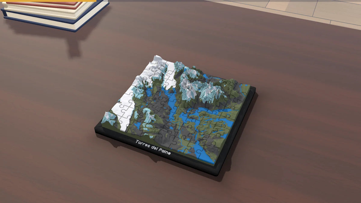 3D-Panoramapuzzle Torres del Paine