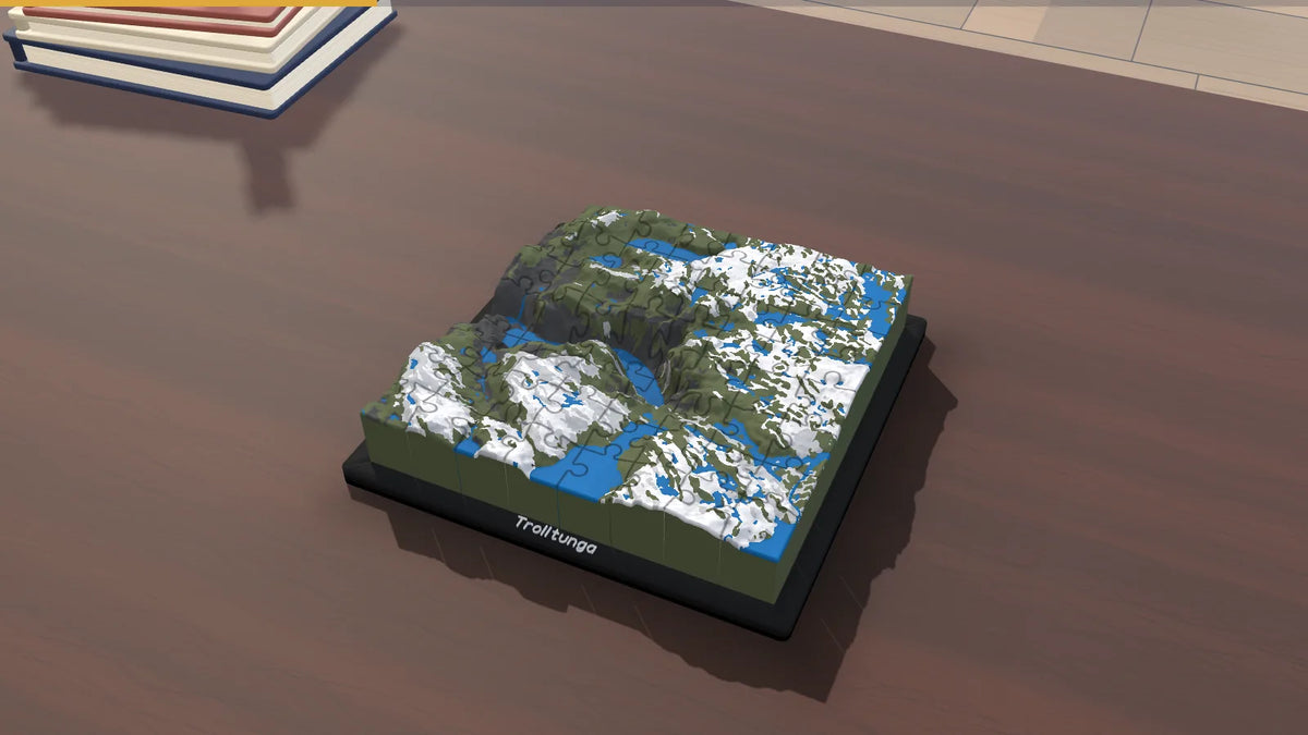 3D-Panoramapuzzle Trolltunga